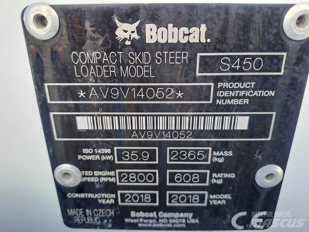 Bobcat S 450 Minilæsser - skridstyret