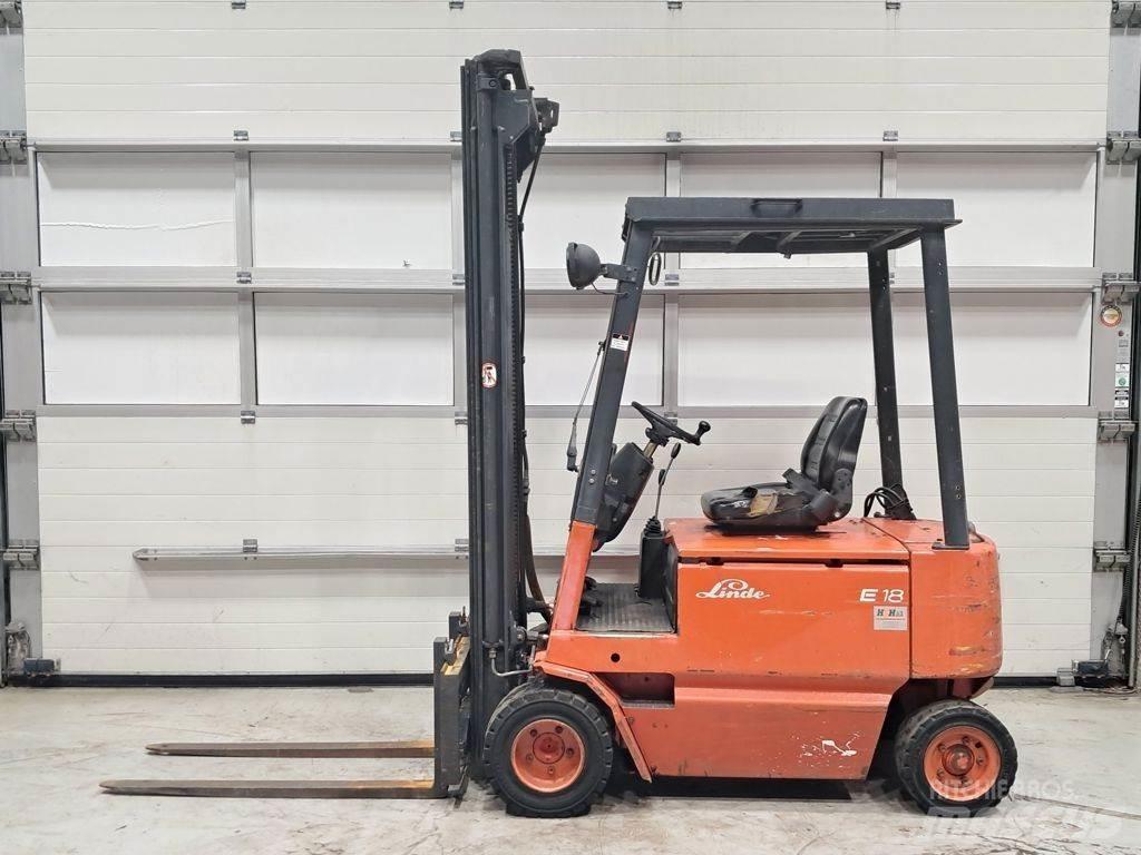 Linde E18P El gaffeltrucks