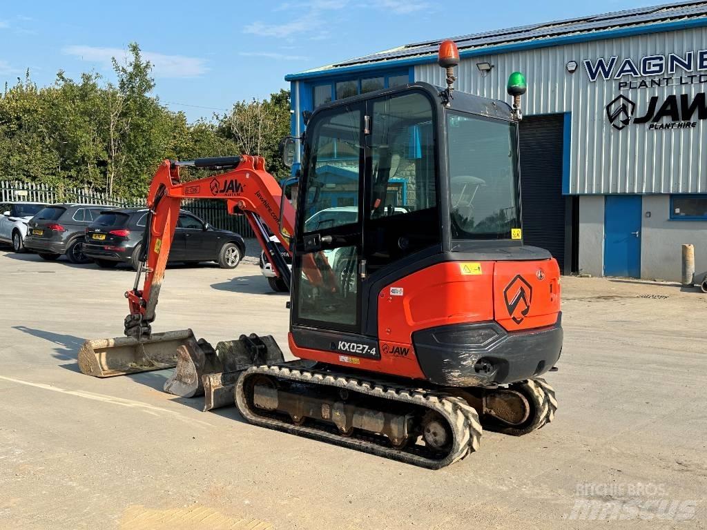 Kubota KX027-4 Minigravemaskiner