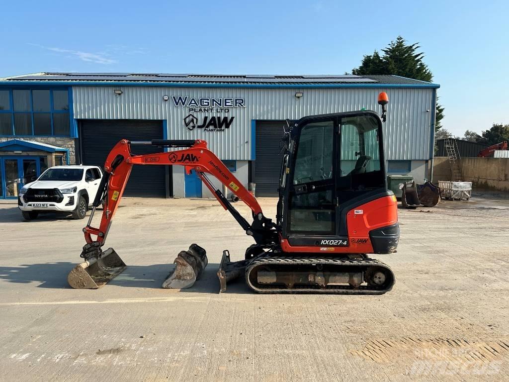 Kubota KX027-4 Minigravemaskiner