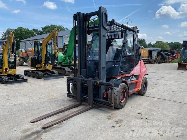Linde H 50 D Diesel gaffeltrucks