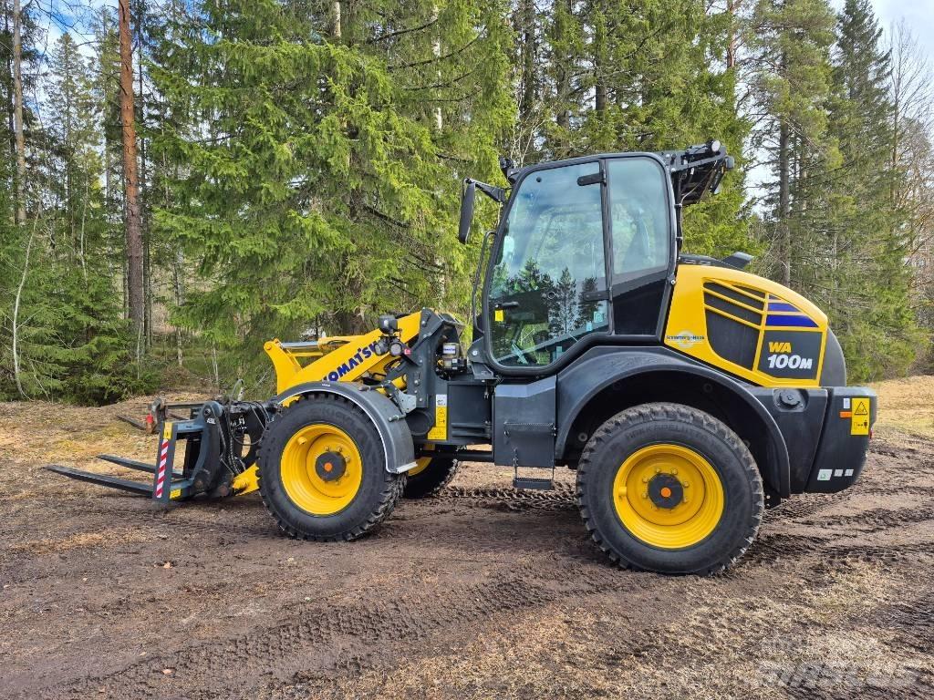Komatsu WA 100 M Læssemaskiner på hjul