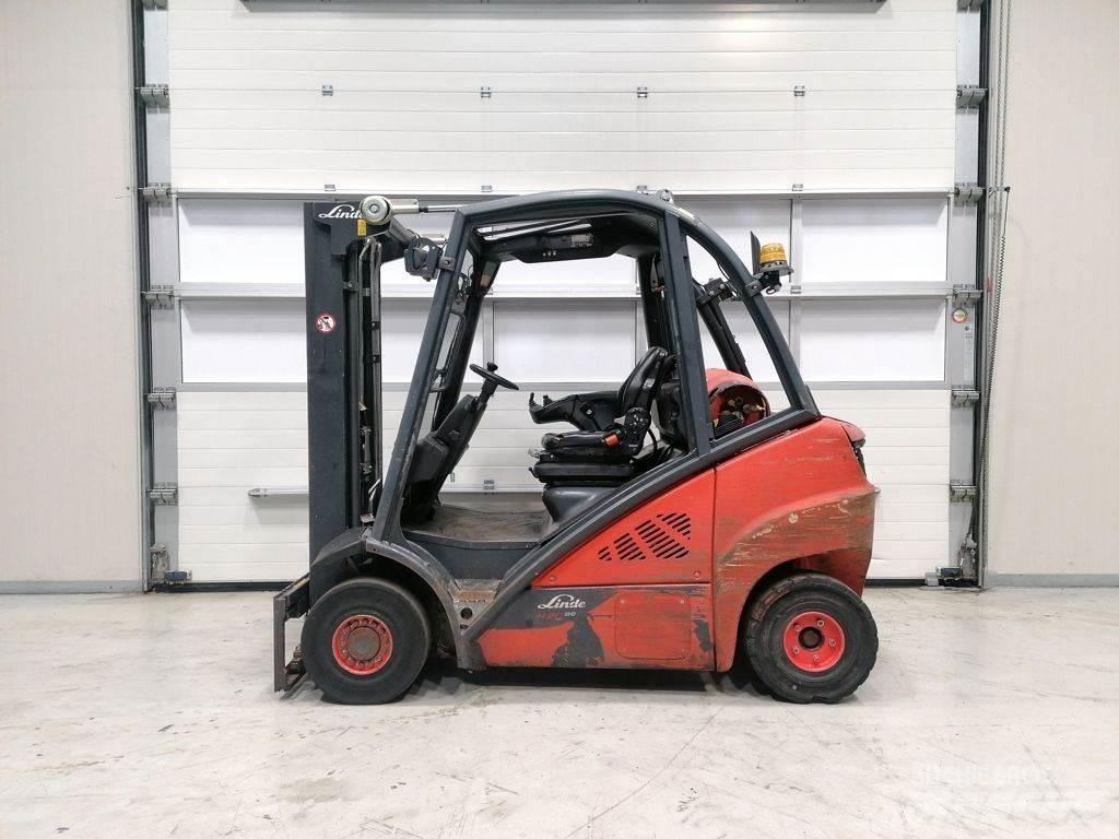 Linde H20T-02/600 LPG gaffeltrucks