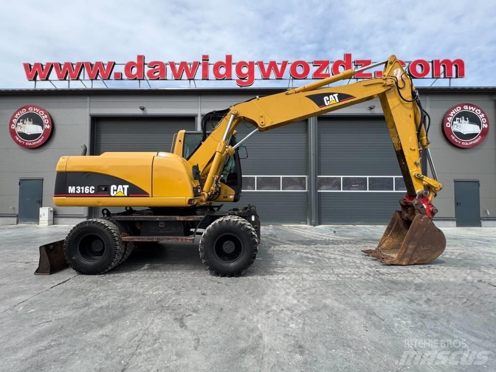 CAT M 316 C Gravemaskiner på hjul