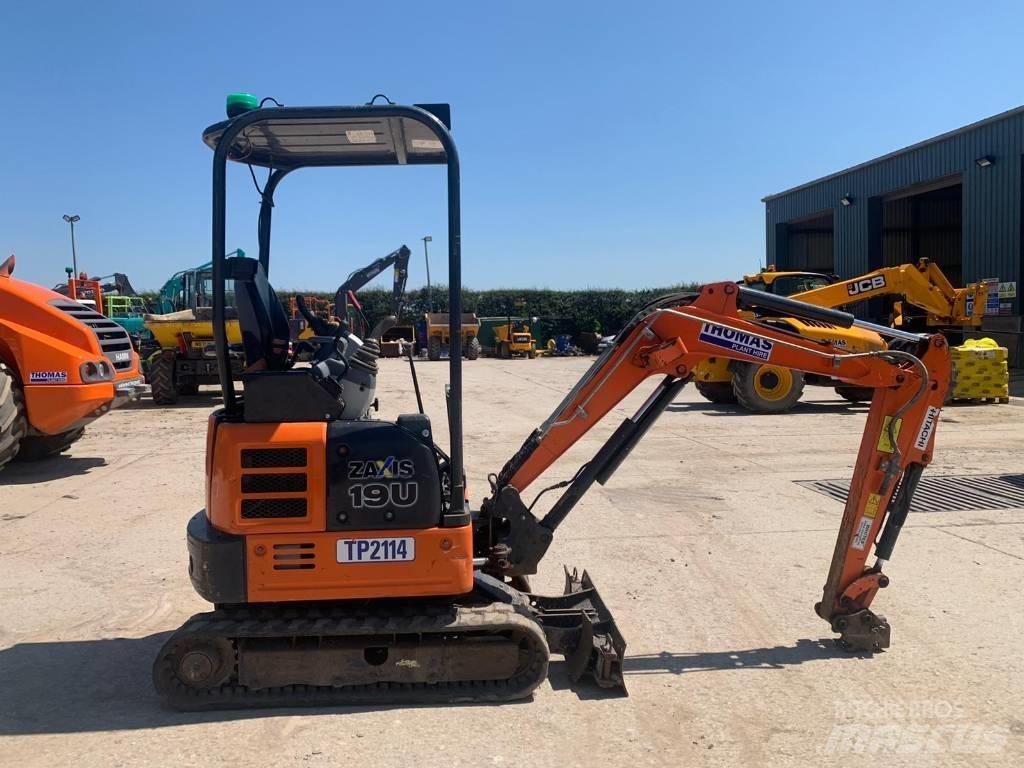 Hitachi ZX 19 U-5 Minigravemaskiner