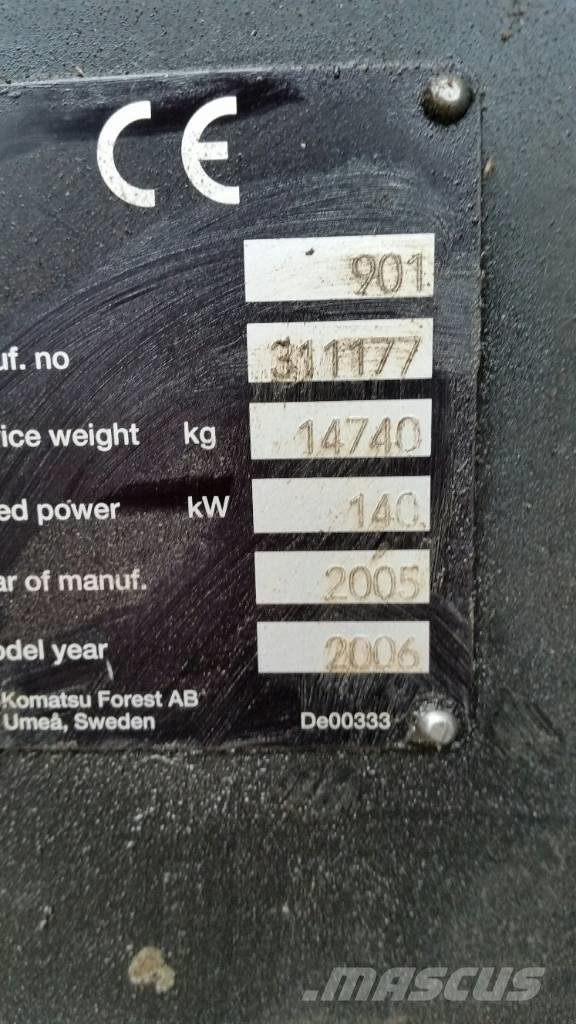 Valmet 901 Skovningsmaskiner