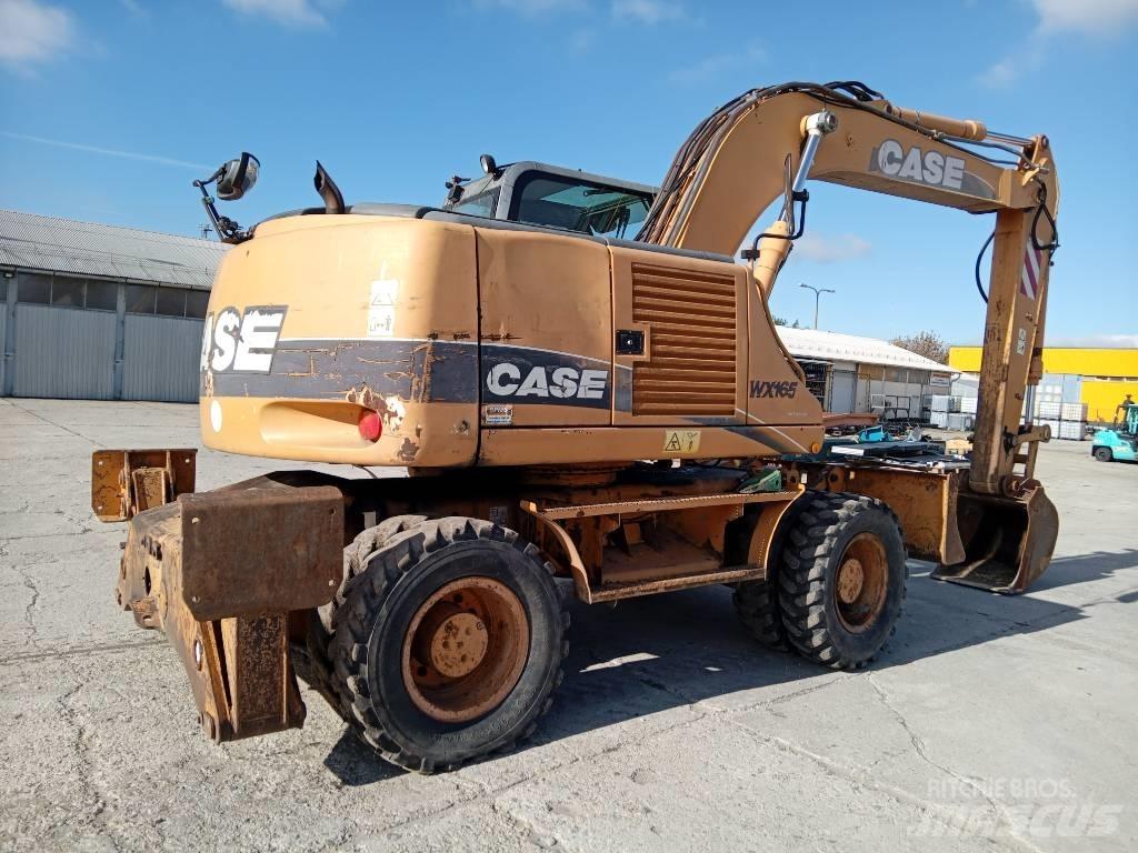 CASE WX 165 Gravemaskiner på hjul