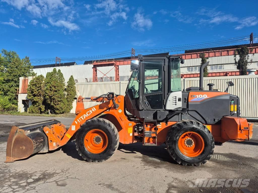 Hitachi ZW 100 Læssemaskiner på hjul