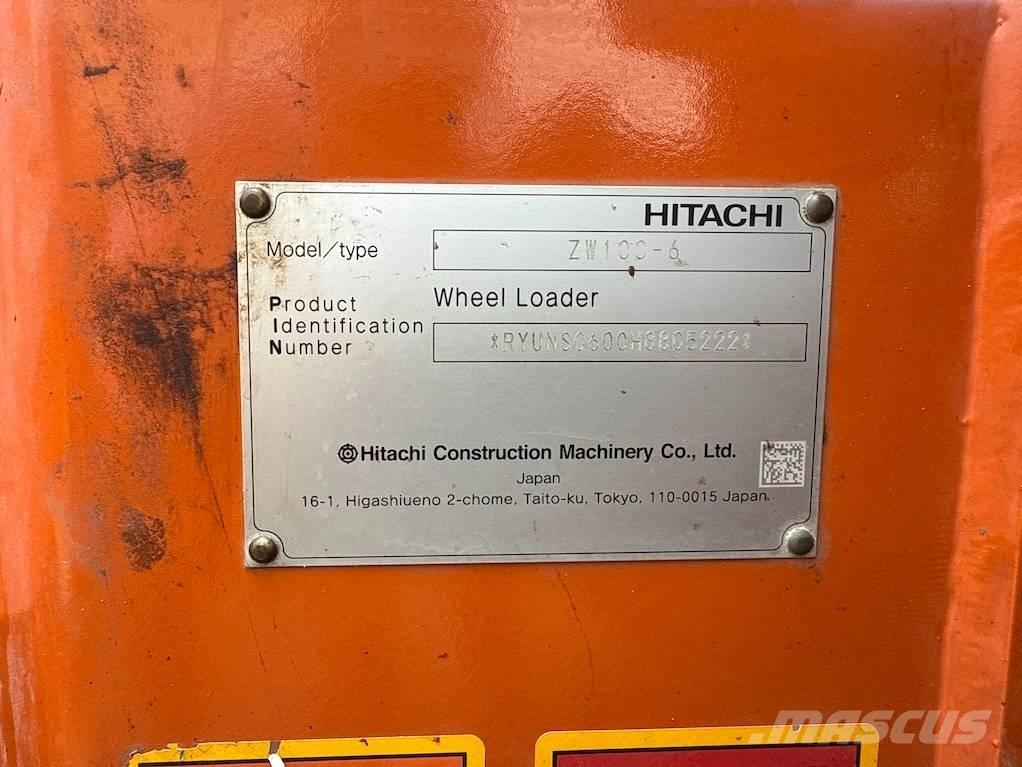 Hitachi ZW 100 Læssemaskiner på hjul