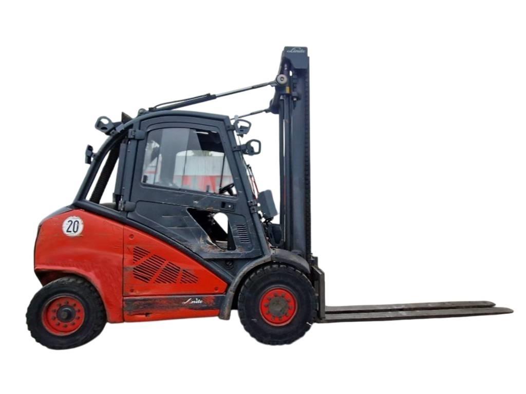 Linde H50D-02 Diesel gaffeltrucks