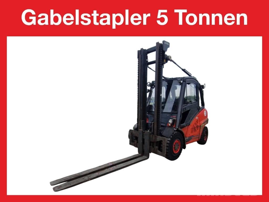 Linde H50D-02 Diesel gaffeltrucks