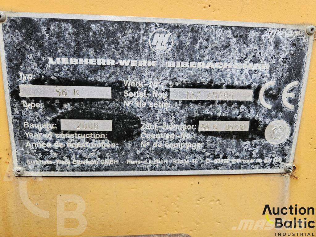 Liebherr 56K Tårn kraner