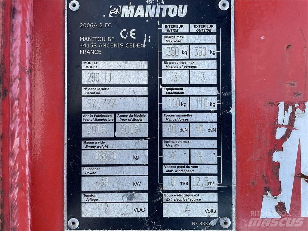 Manitou 280TJ Bomlifte med knækarm
