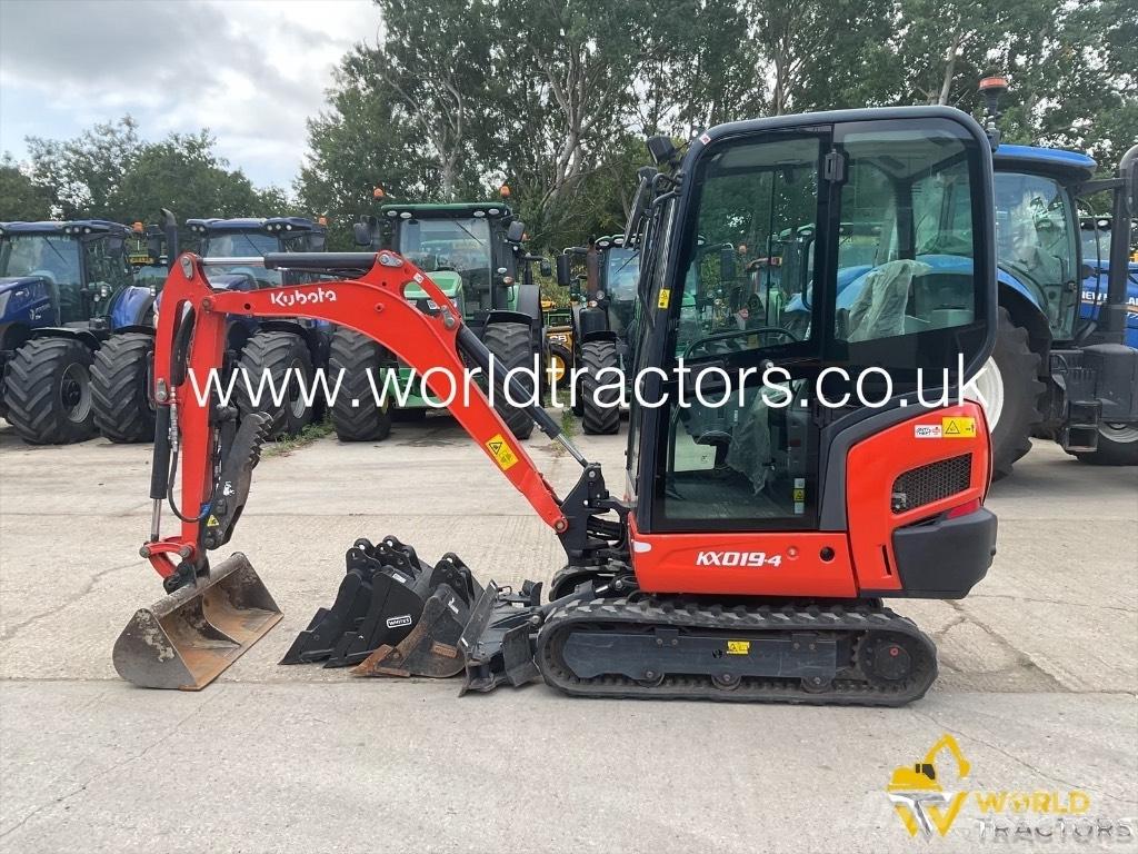 Kubota KX 019-4 Minigravemaskiner
