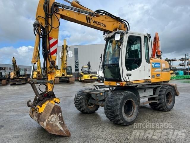 Liebherr A 314 Gravemaskiner på hjul