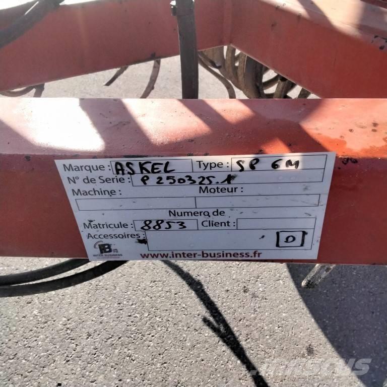 ASKEL SP Andre jordbearbejdningsmaskiner og andet tilbehør