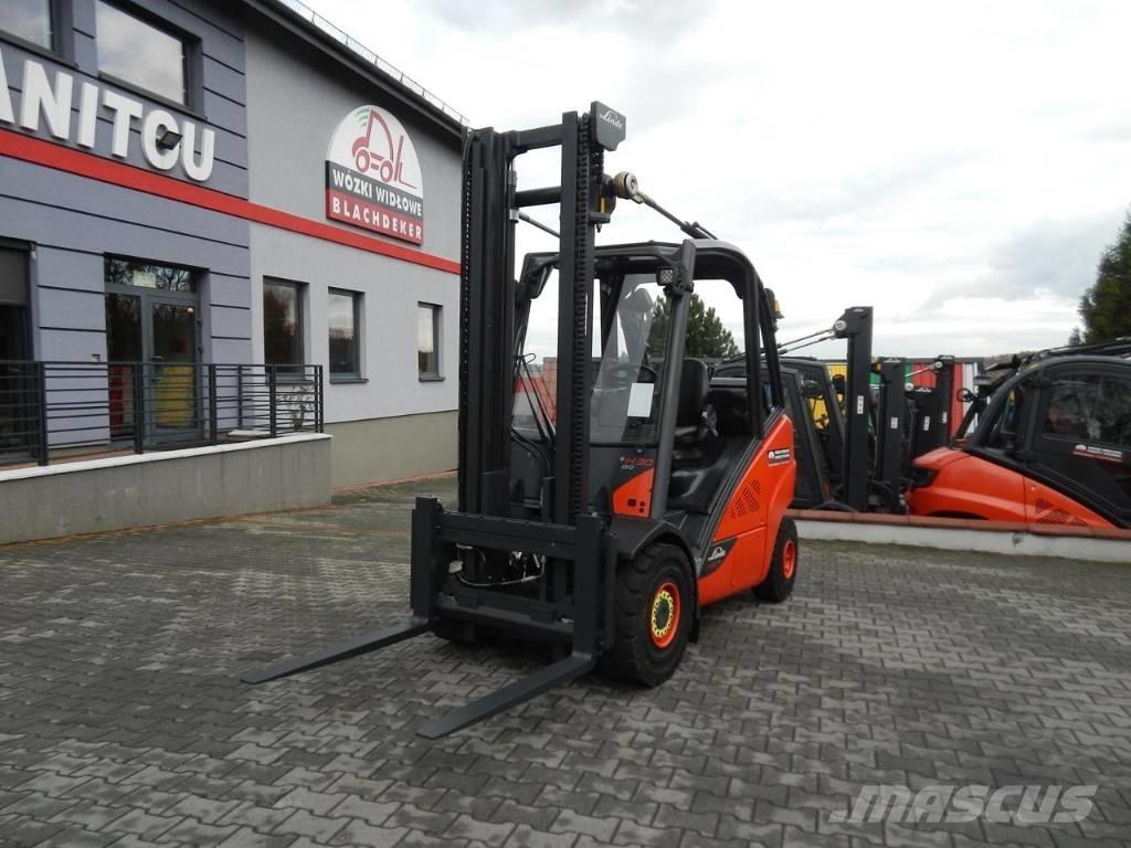 Linde H30T-02 LPG gaffeltrucks