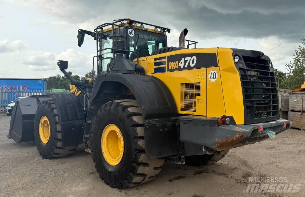 Komatsu WA470-8 Læssemaskiner på hjul