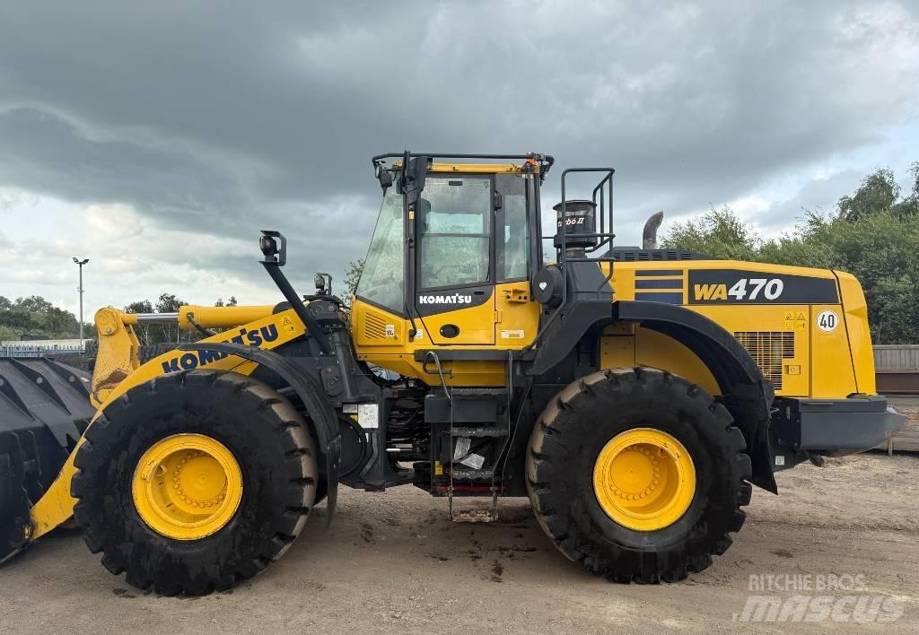 Komatsu WA470-8 Læssemaskiner på hjul