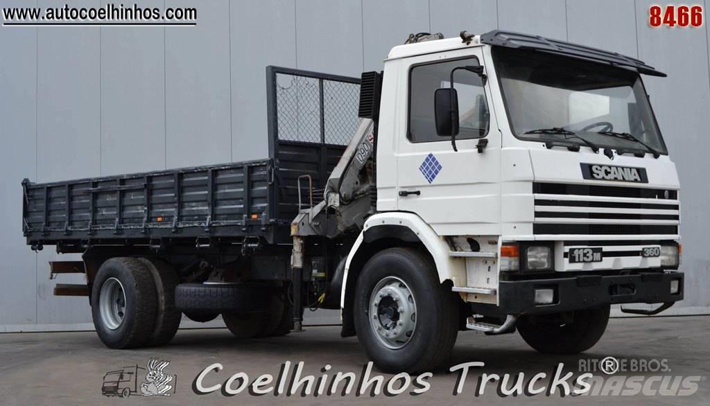 Scania 113H 360 Lastbiler med tip