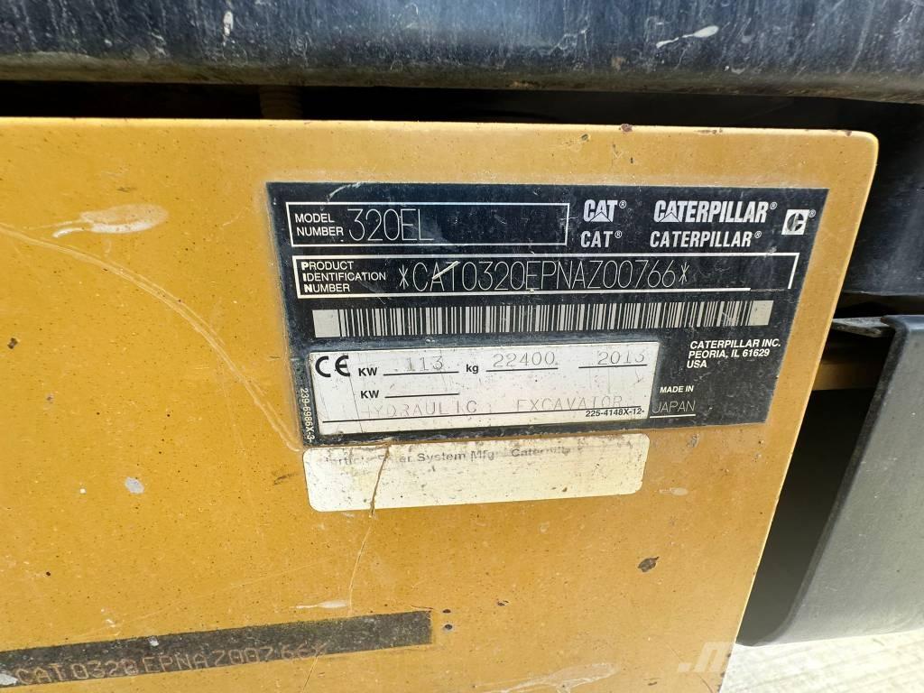 CAT 320 E L Gravemaskiner på larvebånd