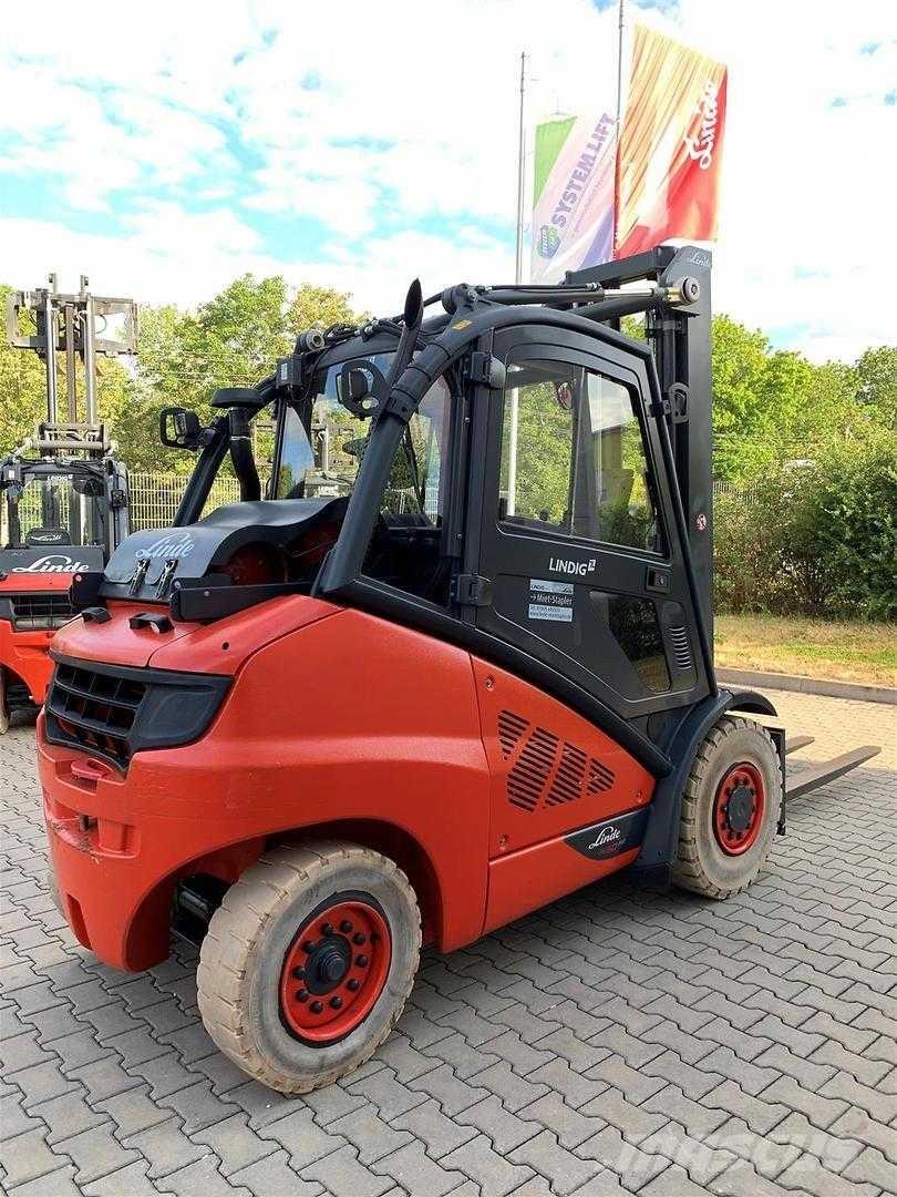 Linde H50T LPG gaffeltrucks
