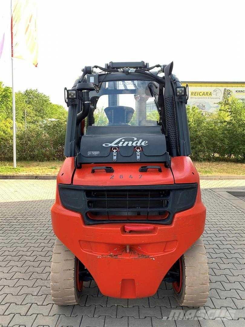 Linde H50T LPG gaffeltrucks