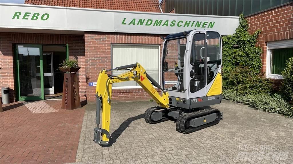 Wacker ET 16 Minigravemaskiner