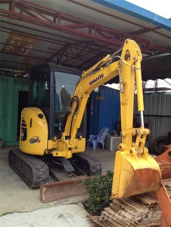 Komatsu PC 30 MR-3 Minigravemaskiner