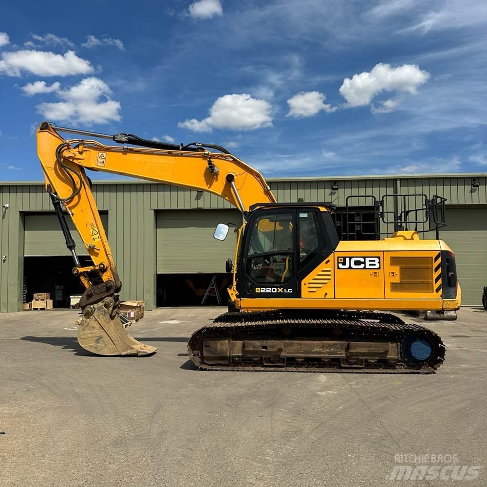 JCB 220X Gravemaskiner på larvebånd
