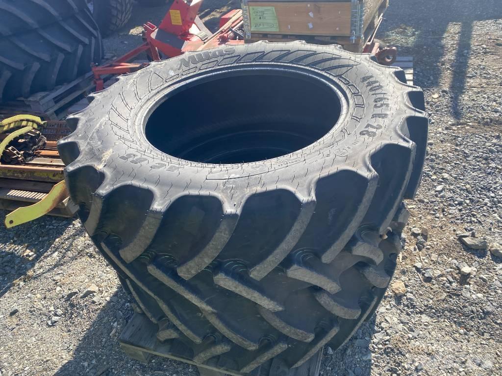 Mitas 440/65 R 28 Hjul, Dæk og Fælge