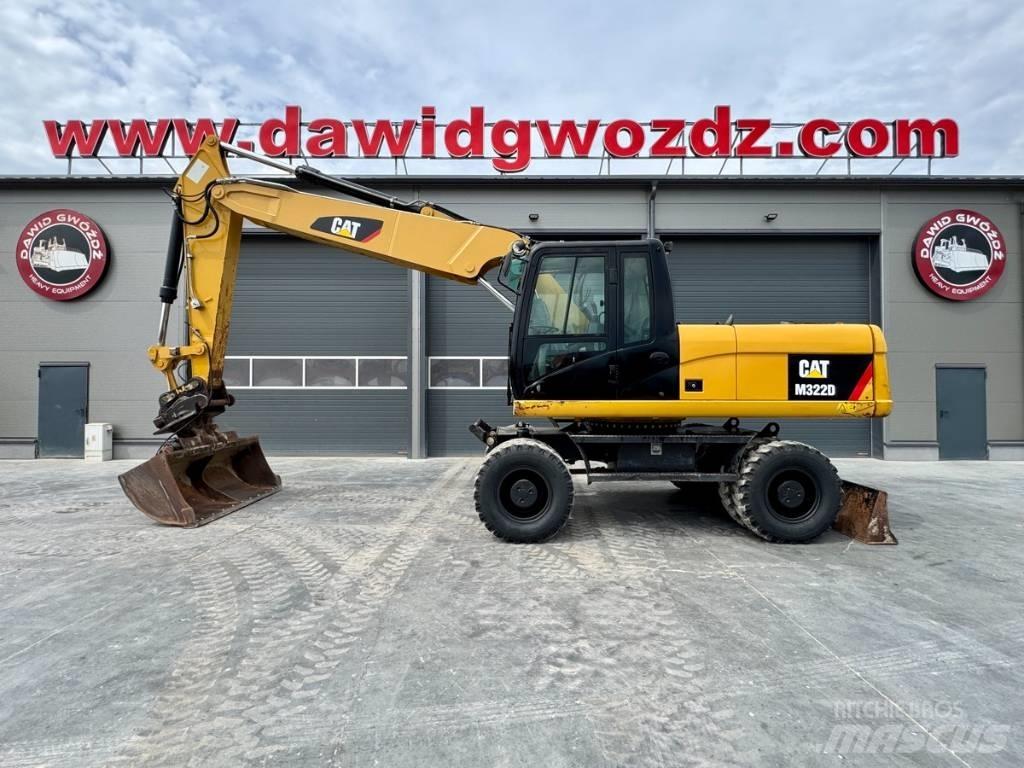 CAT M322D Gravemaskiner på hjul