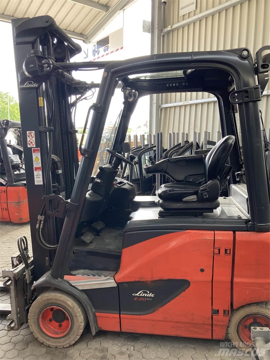 Linde E20PH El gaffeltrucks