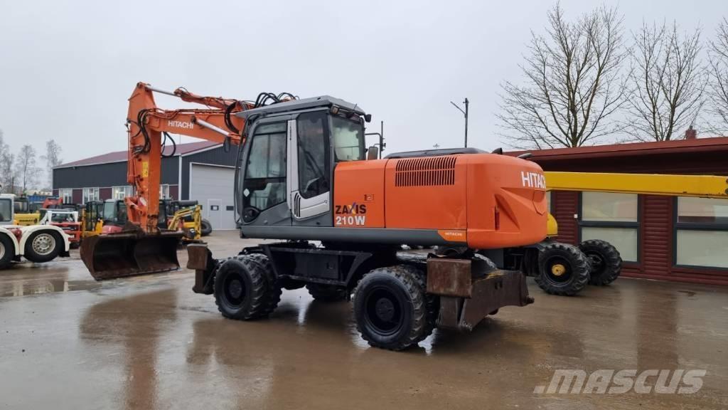 Hitachi ZX 210 W-3 Gravemaskiner på hjul