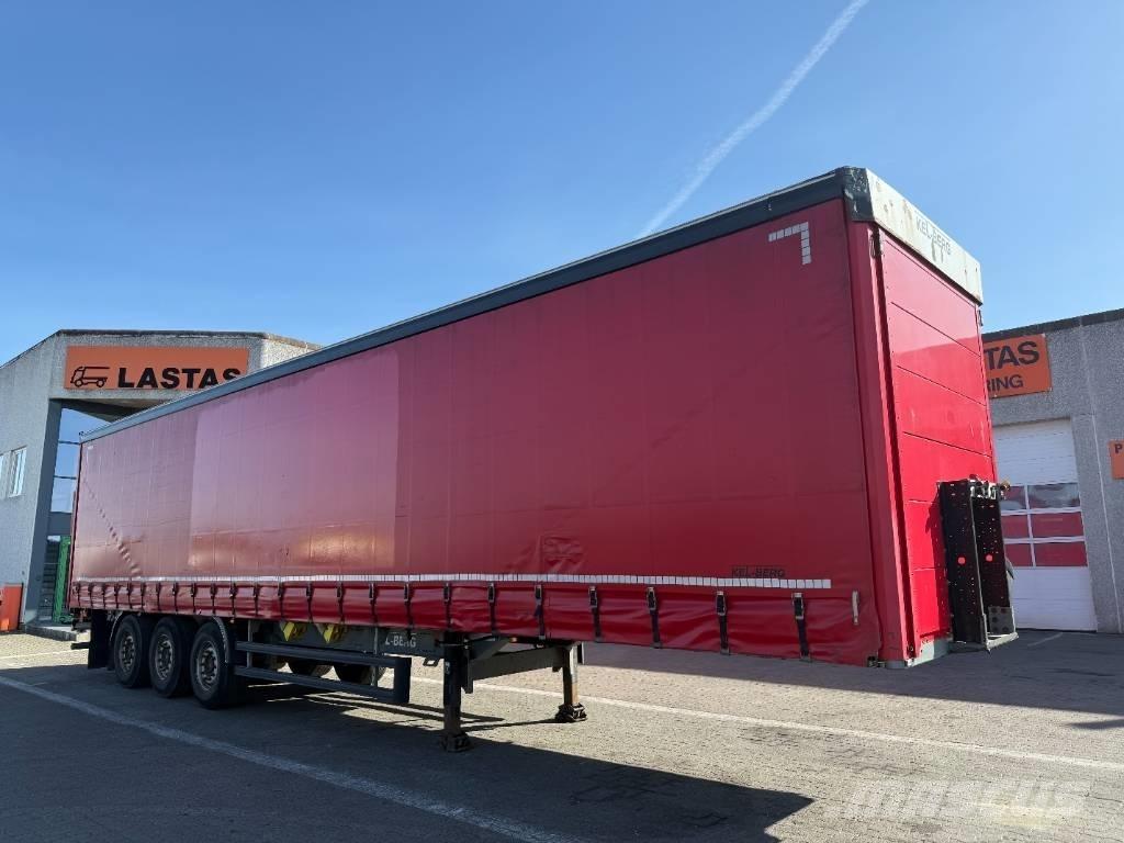 Kel-Berg D100V - 34 pl Semi-trailer med Gardinsider