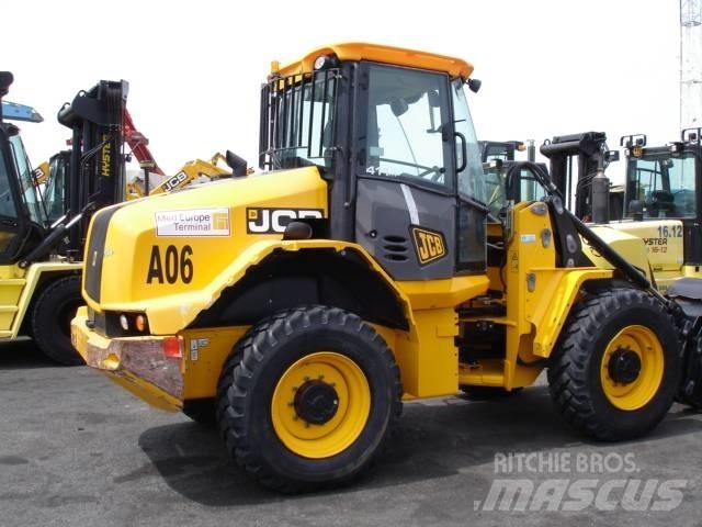 JCB 411 HT Læssemaskiner på hjul