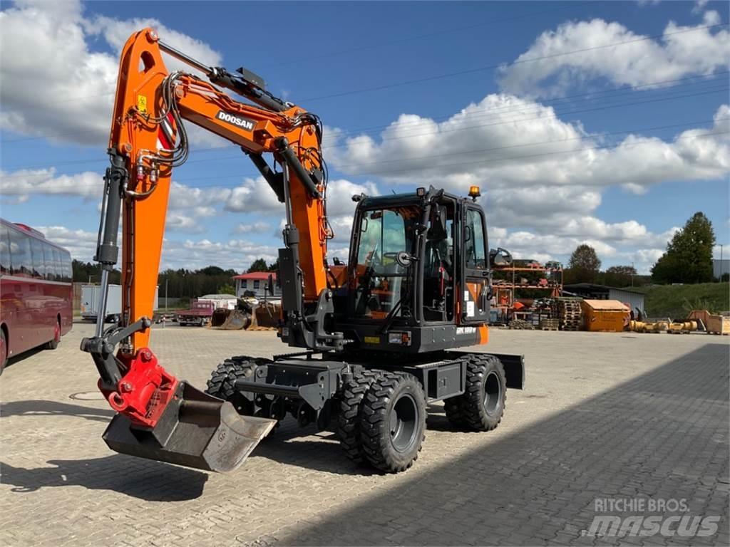 Doosan DX100W-7 Gravemaskiner på hjul
