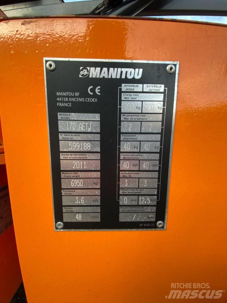 Manitou 170AETJ-L Bomlifte med knækarm