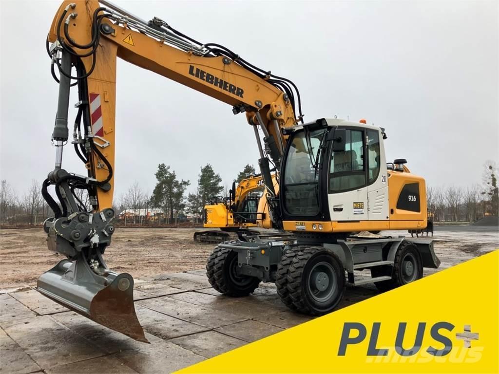 Liebherr A916 Gravemaskiner på hjul