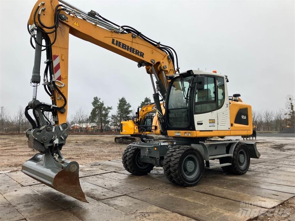 Liebherr A916 Gravemaskiner på hjul