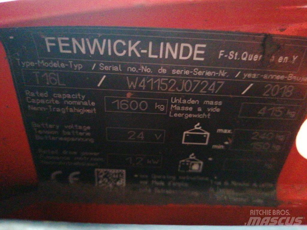Linde T16L El-palleløftere