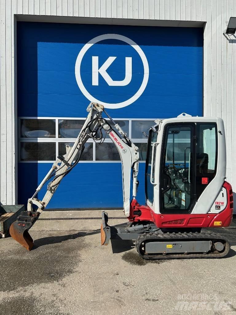 Takeuchi TB 216 Minigravemaskiner