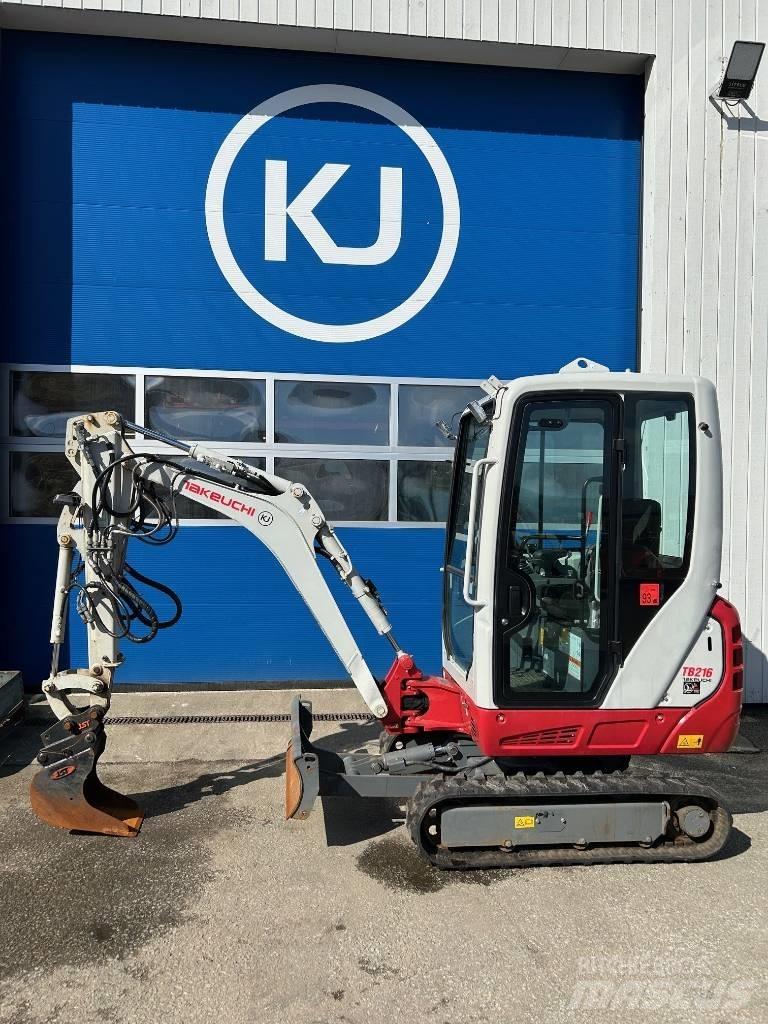 Takeuchi TB 216 Minigravemaskiner