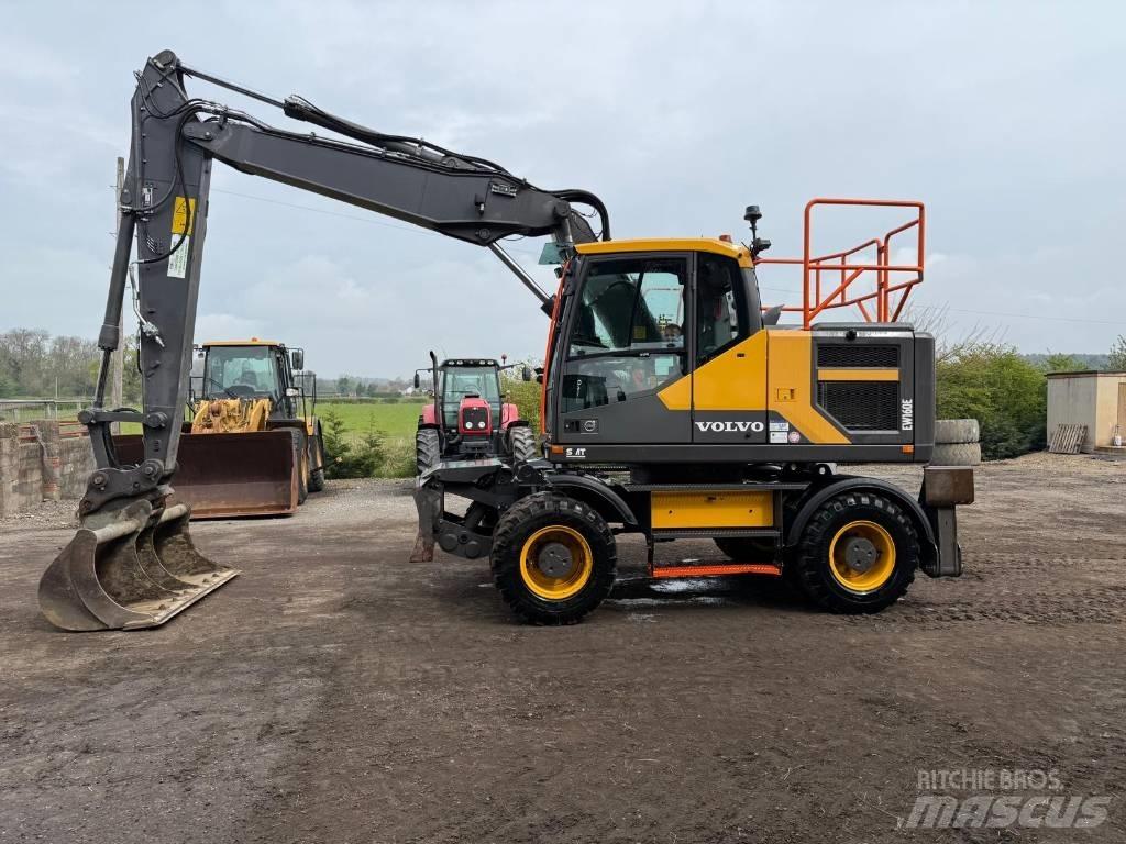 Volvo EW 160 E Gravemaskiner på hjul