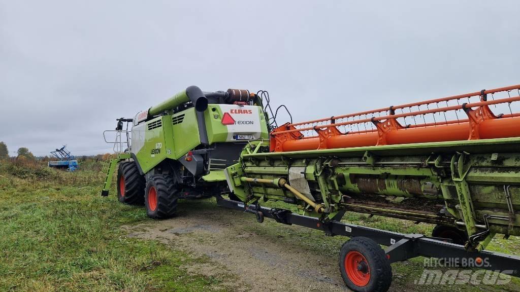 CLAAS Lexion 670 Mejetærskere