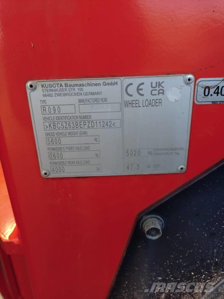 Kubota R 082 Læssemaskiner på hjul