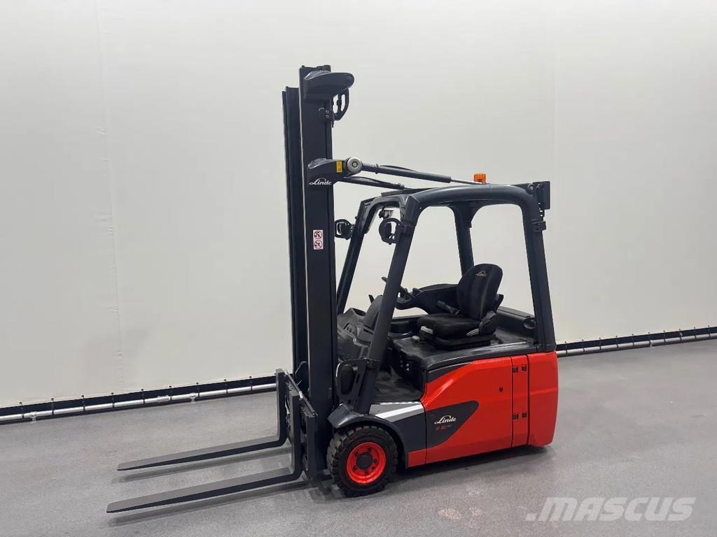 Linde E 16-02 El gaffeltrucks