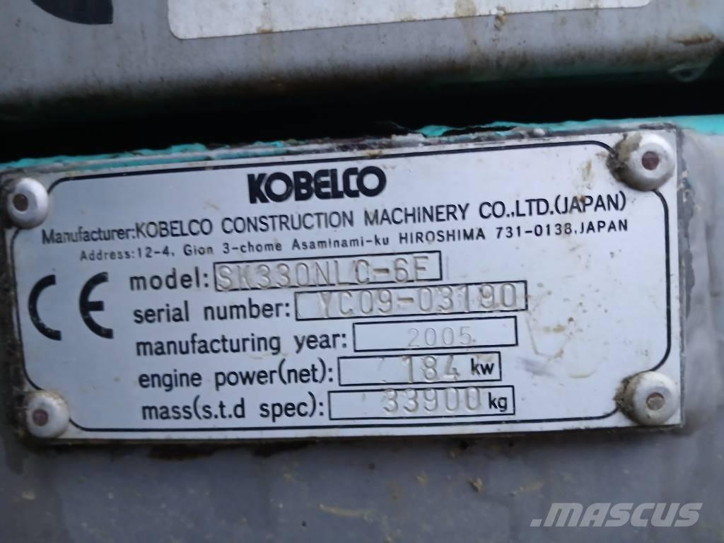 Kobelco SK 330NLC-6E Gravemaskiner på larvebånd
