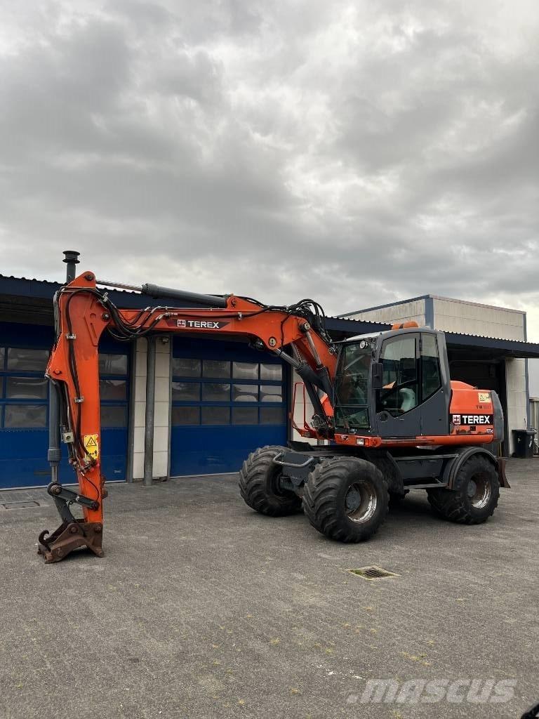 Terex TW 160 Gravemaskiner på hjul