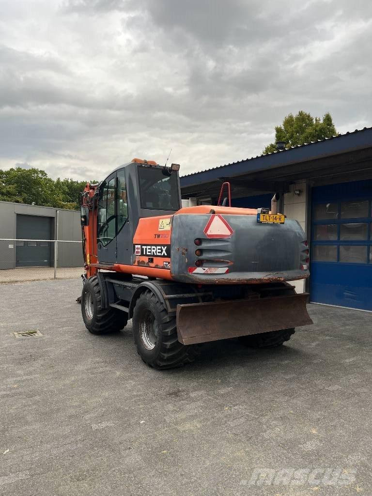 Terex TW160 Gravemaskiner på hjul